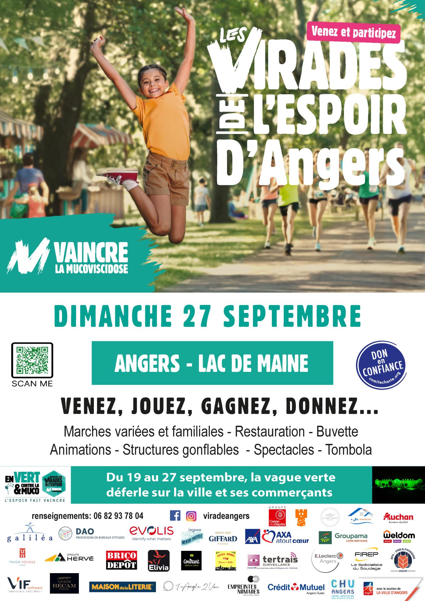 Affiche virade de l'espoir 2026